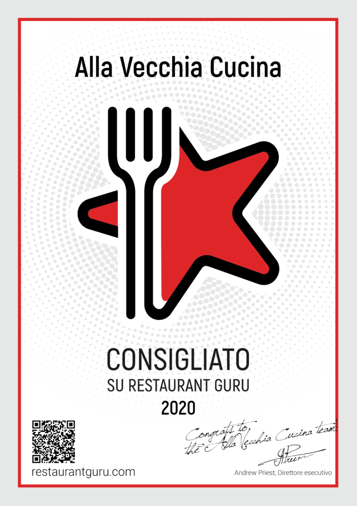 Restaurant Guru Certificato